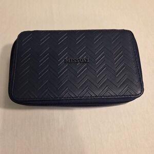 Missoni x Delta Amenity Travel Bag, Toiletries Included, Navy Blue